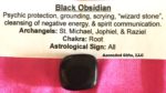 Black Obsidian Crystal Pic 2020
