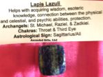 Lapis Lazuli Crystal Pic 2020